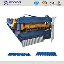 corrugated wave sheet roll forming machine